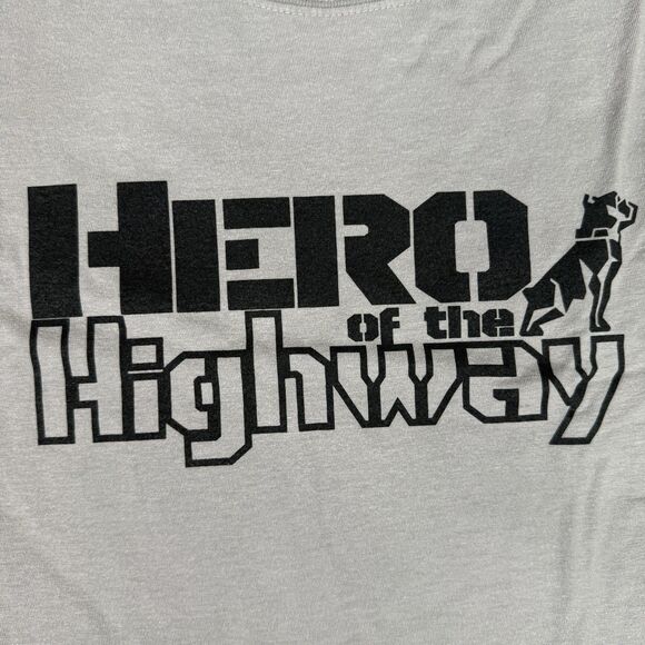 Mack Trucks Shirt Mens XXL Gray Hero Of The Highway Bulldog Tee Ring Spun NWT - Picture 4 of 11
